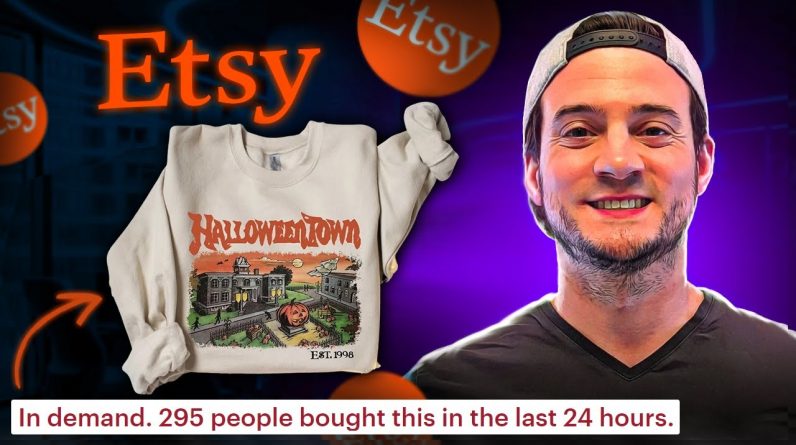 These are the Top 10 Halloween Sweatshirts on Etsy (200+ Sales/day)