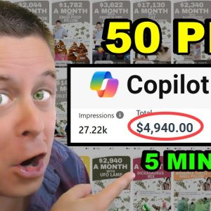 50 Pins In 5 Minutes With AI - Make $2,250+ Per Week With Pinterest