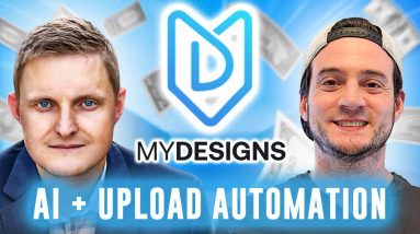 I Used Automation + AI to Make $250,000 Profit (step-by-step tutorial) w/ MyDesigns & Merch Titans