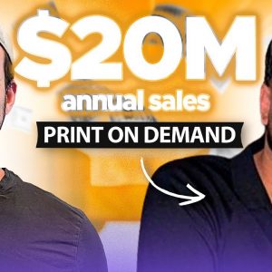 He Makes $20M+ per Year w/ Print on Demand (And Almost Lost it All)